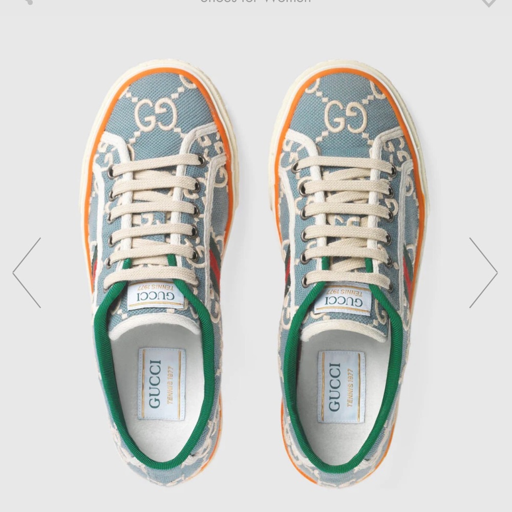 Authentic Womens Gucci tennis sneakers